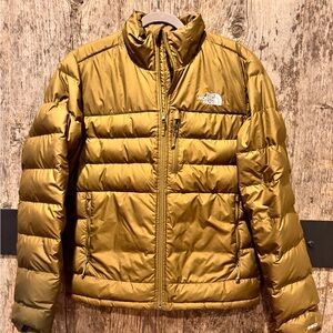 The North Face khaki Puffer Jacket